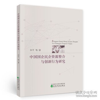 【正版书籍】中国国企民企资源整合与创新行为研究