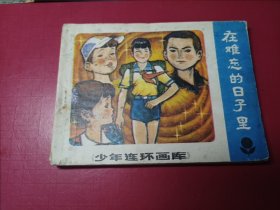 少年连环画库：在难忘的日子里（仅9万册，本套书小缺本）