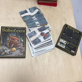 saboteur 全110张游戏卡（带盒子）