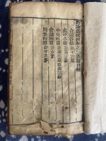 木刻文学古籍《尚论篇》单册 存卷二、卷三内容
