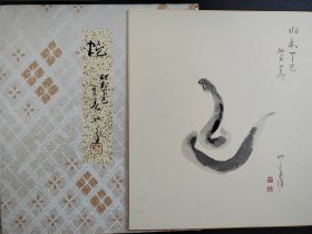 《4》日本回购古美术 古艺术 27cmx24cm  蛇