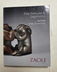 ZACKE 2022年 日本根付 印笼 提物 艺术品拍卖会