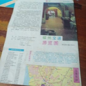 福州交通游览图