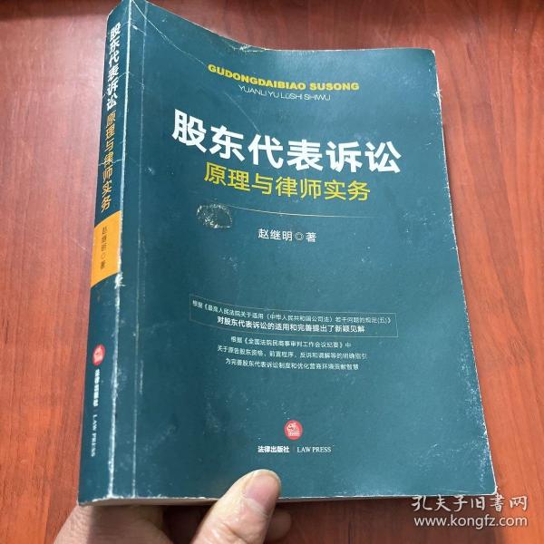 股东代表诉讼原理与律师实务