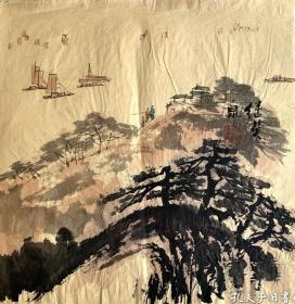 傅继英国画 山水001