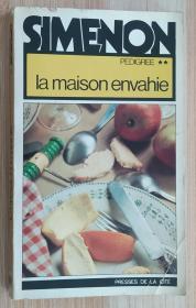 法文原版书 La maison envahie Mass Market  Georges Simenon (Author)