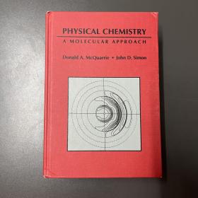 英文原版·《PHYSICAL CHEMISTRY：A MOLECULAR APPROACH》（物理化学：分子方法）16开·精装·78·10