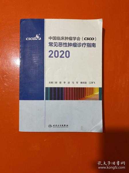 中国临床肿瘤学会（CSCO）常见恶性肿瘤诊疗指南2020