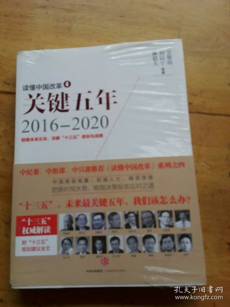 读懂中国改革4：关键五年2016--2020