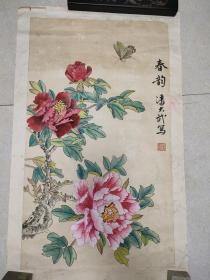 潘大武  工笔画 ，画心66 X 39