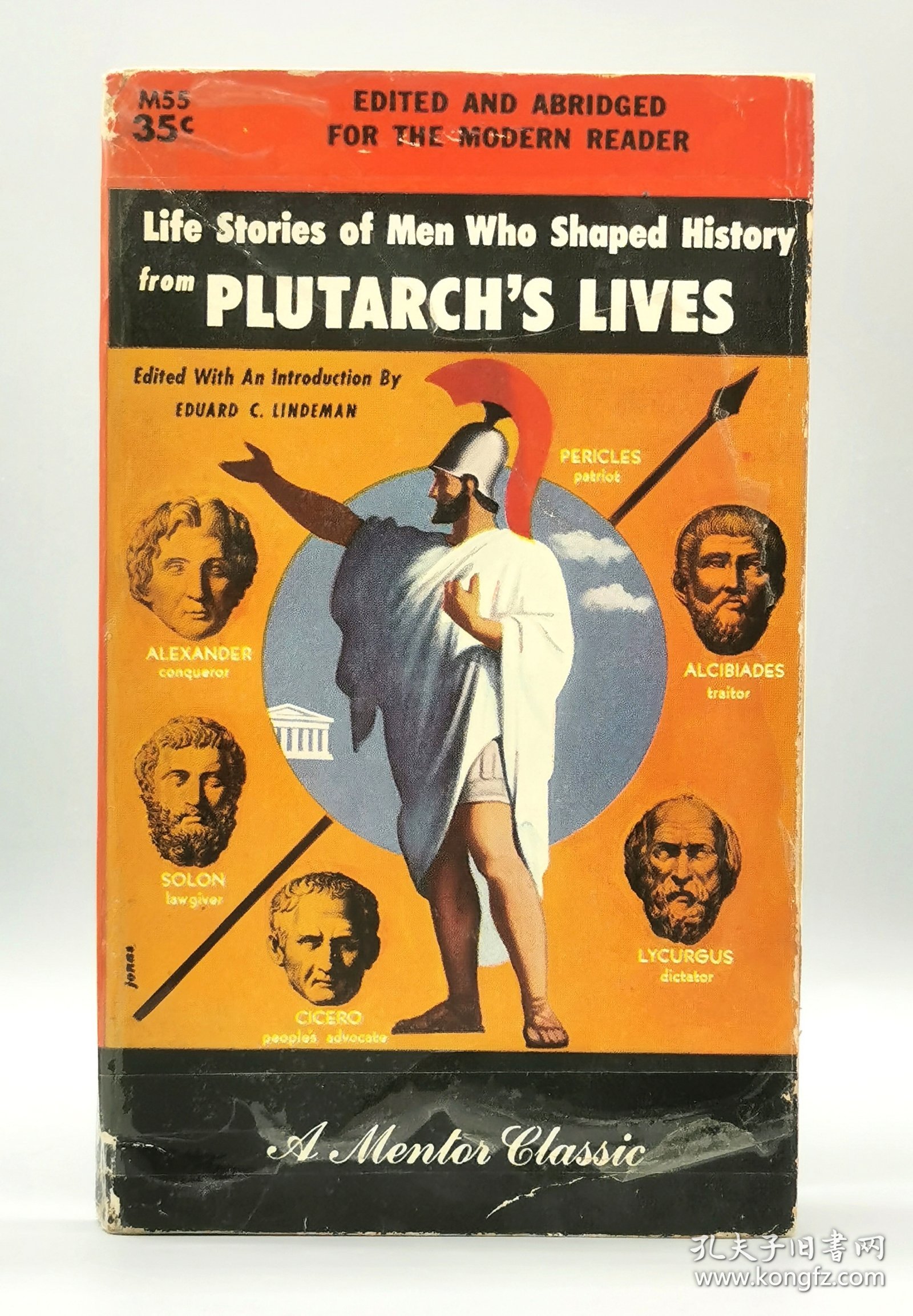 Life Stories of Men Who Shaped History from Plutarch's Lives （古希腊罗马）英文原版书