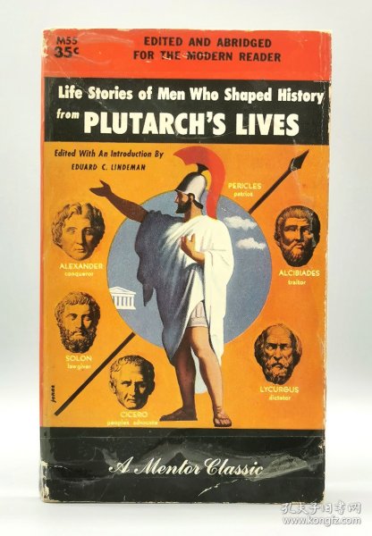 Life Stories of Men Who Shaped History from Plutarch's Lives （古希腊罗马）英文原版书