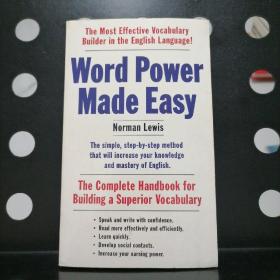 【正版】Word Power Made Easy: The Complete Handbook for Building a Superior Vocabulary【英文原版】