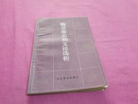 魏晋南北朝文论选析