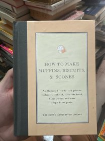 HOW TO MAKE MUFFINS，BISCUITS，& SCONES 原版外文 如何制作松饼、饼干和烤饼