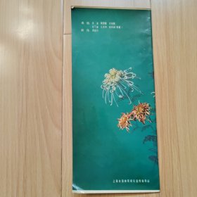 中国菊花品种展览 菊花品种彩照、王个簃、唐云、程十发等菊花画