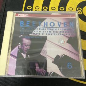 BEETHOVEN  CLAUDIO ARRAU  克劳迪奥·阿劳  世界音乐大师专辑 全新未拆封   经典收藏CD
