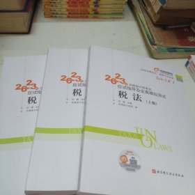 2023年注册会计师考试应试指导及全真模拟测试 税法 轻一 CPA（上中下）