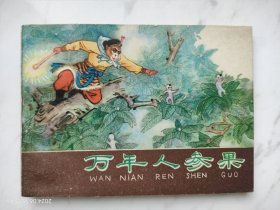 河北紫皮棕皮西游记连环画万年人参果