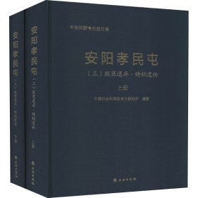 安阳孝民屯(3殷商遗存铸铜遗物上下)(精)/中国田野考古报告集