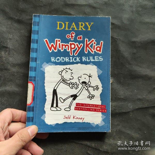 Diary of a wimpy kid #2 rodricd rules 小屁孩日记 2 （美国版，平装）