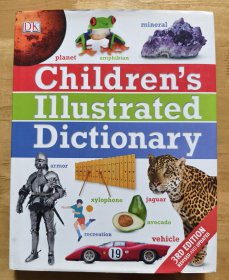 少儿图解字典 英文原版 Children's Illustrated Dictionary DK 著 精装