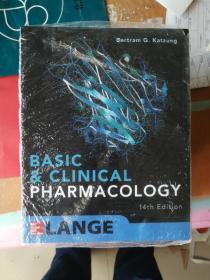 现货 Basic and Clinical Pharmacology 14th Edition 基础与临床药理学 英文原版  看清封面和ISBN号码 美国版，非国际版