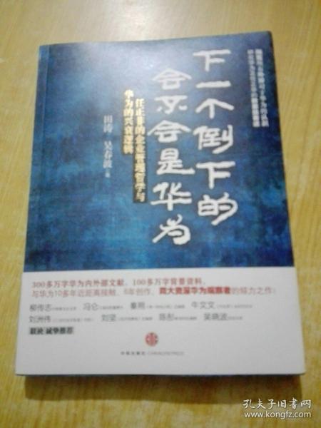 下一个倒下的会不会是华为：任正非的企业管理哲学与华为的兴衰逻辑