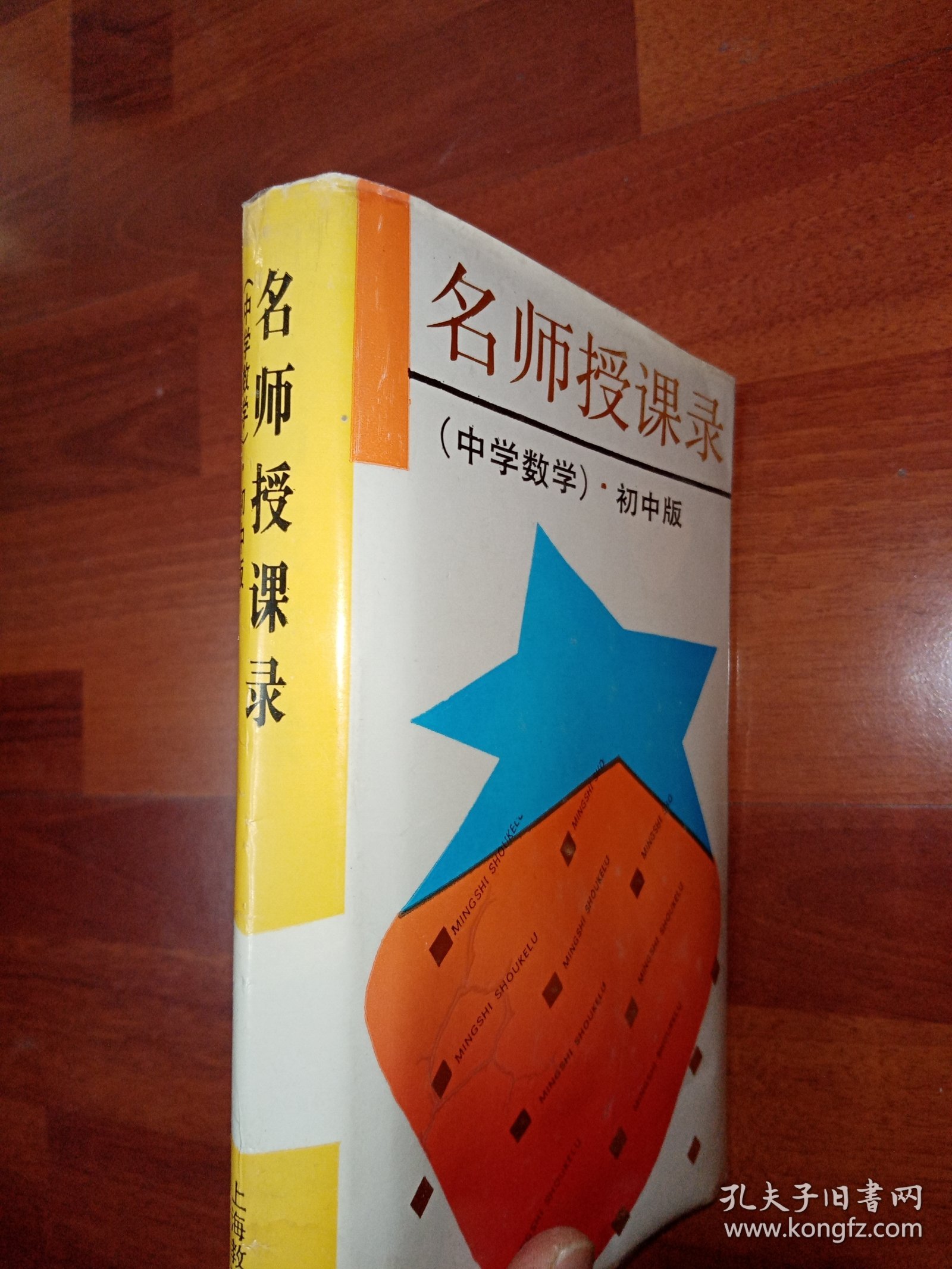 名师授课录（中学数学）初中版（精装）九五品