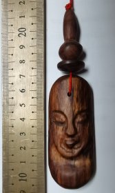 海南黄花梨老料佛像，手工雕刻。。