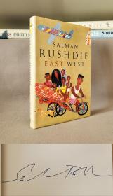 【签名本】East, West. By Salman Rushdie.拉什迪签名本