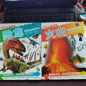 恐龙/DK小科学馆,火山/DK小科学馆2本合售
