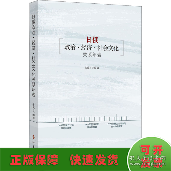 日俄政治·经济·社会文化关系年表