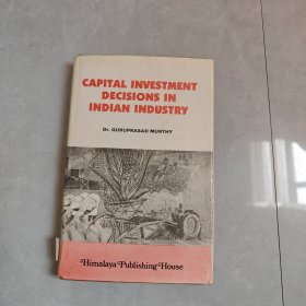 CAPITAL INVESTMENT DECISIONS IN INDIAN INDUSTRY( 印度工业的资本投资决策 )英文版