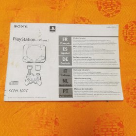 SONY PSone SCPH-102C说明书