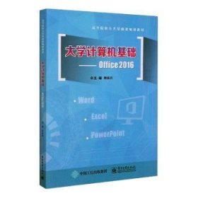 大学计算机基础--Office2016(高等院校公共基础课规划教材)