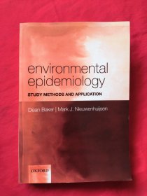 现货 Environmental Epidemiology: Study Methods And Application [9780198527923]