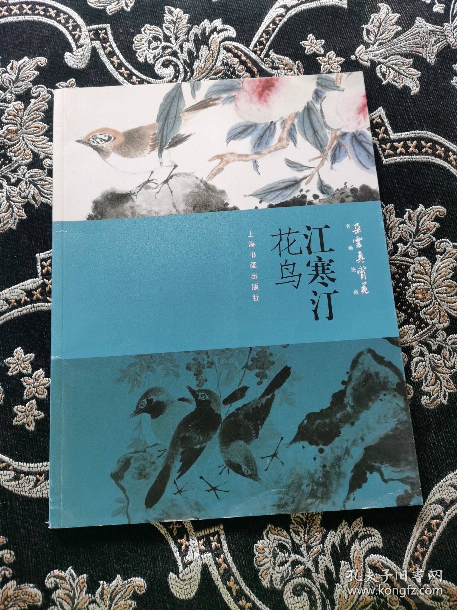 朵云真赏苑·名画抉微·江寒汀花鸟