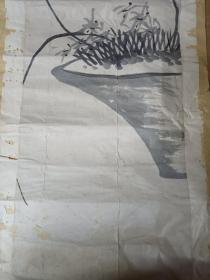 蒋予检兰蕙图。镜心。保真。字矩亭，河南睢县人。道光二年(1822)举人。官江西景德同知。与何绍基友善。工书学颜柳。善写兰，纵横偃仰，别有姿态，被誉为“画兰圣手”。