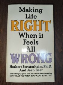 心理佳作 Making life right when it feels all wrong 如何走出心里困境－關于工作，友誼和性的心理佳作