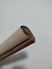 约七八十年代绢本山水横幅，画工细腻！