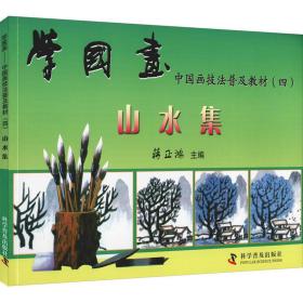 学国画 4 山水集 美术技法 蒋正鸿 编