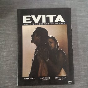 128影视光盘DVD：EVITA 一张光盘盒装