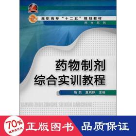 药物制剂综合实训教程/高职高专“十二五”规划教材·药类系列