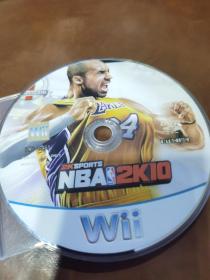 NBA2K10 wii游戏光盘