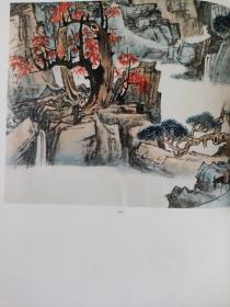 画页（散页印刷品）——书画——出藏记，赵树理像【叶浅予】。书法合璧立轴【郭沫若，于立群】。朱笔七言联【弘一法师】。行书十二言联【程十发】。1590