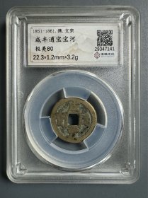 咸丰通宝 宝河局