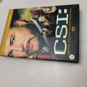 光盘DVD: CSI （共计1盒8蝶）品相好