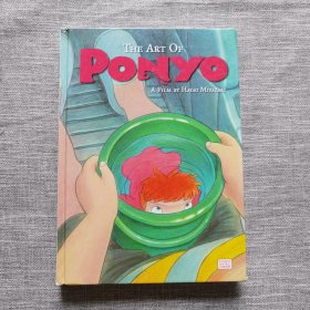 The Art of Ponyo A FILM BY HAYAO MIYAZAKI 宮崎駿電影《Ponyo的藝術(shù)》 精裝畫冊 16開 書角磕破 內(nèi)頁完好 見圖