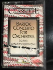 巴托克bartok的concerto for orchestra，打口磁带音质完好